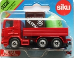 SIKU 0828 Ciężarówka z pojemnikami na odpady